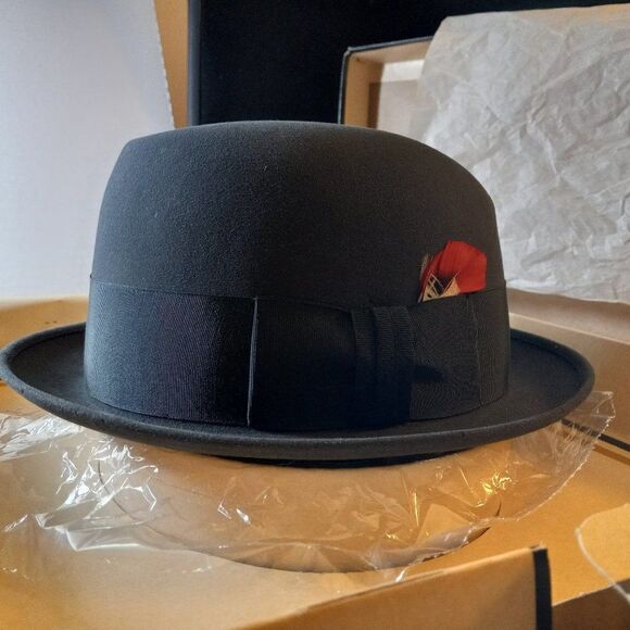 Vintage Mallory Men's Hat and Box